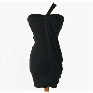 Bebe  1 Shoulder  Dress Size small